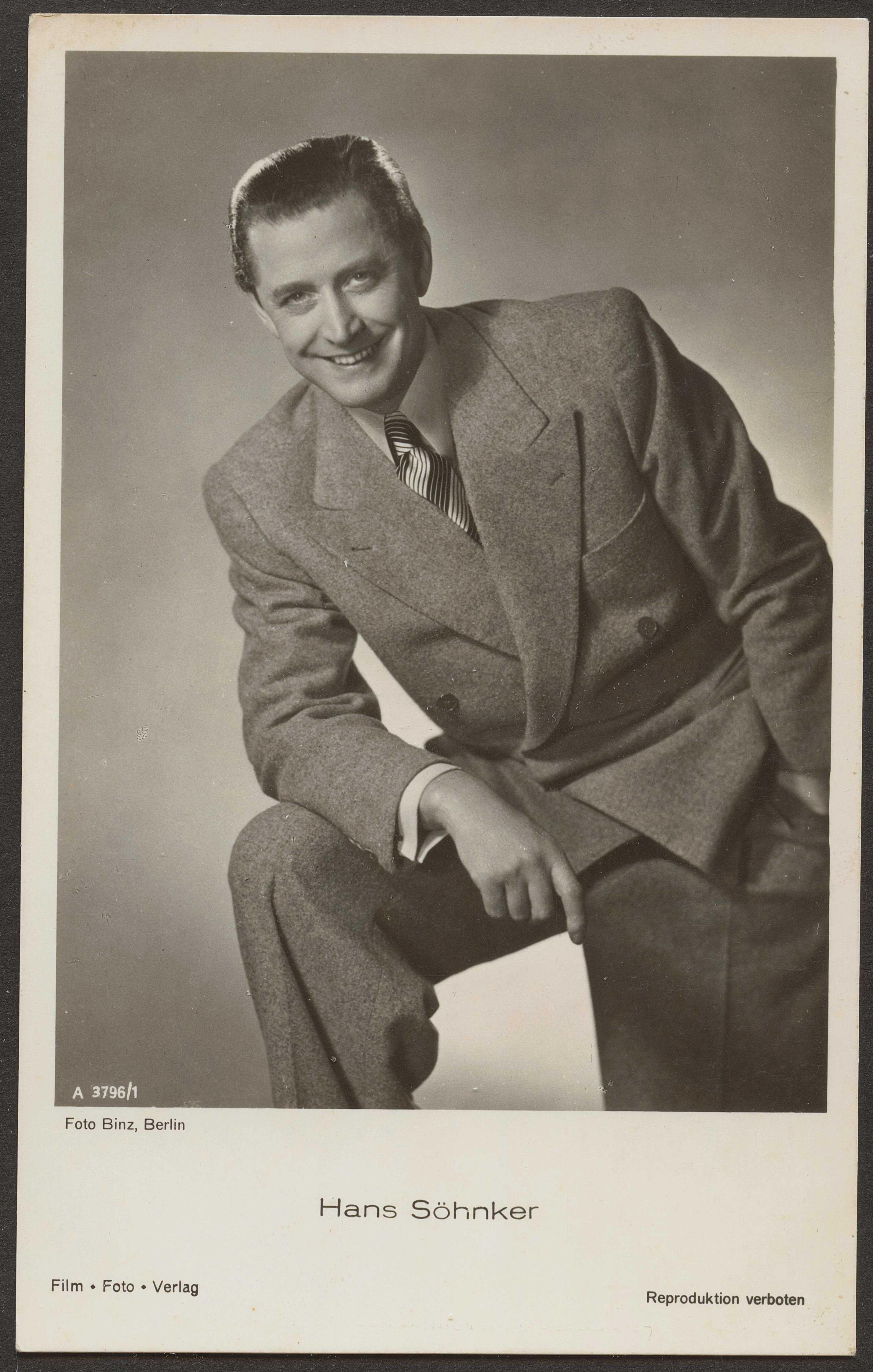 (image for) Hans Sohnker #0002